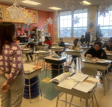 students in classroom