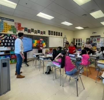 students in classroom